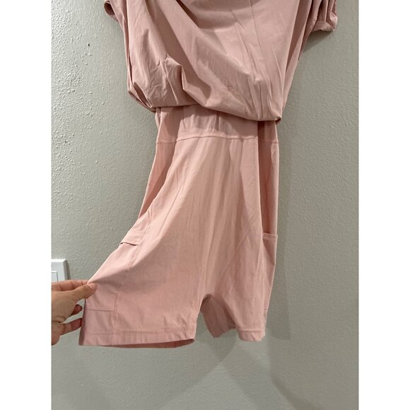 Outdoor Voices Exercise Dress Thistle Pink Tennis Sleeveless Mini size Medium - Picture 9 of 11